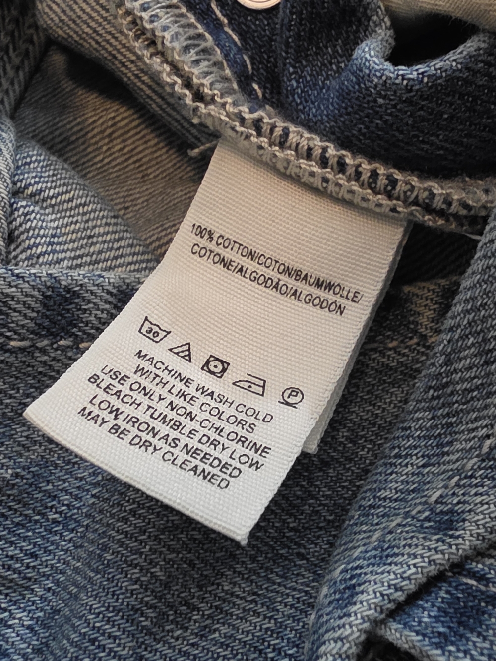 We The Free Boyfriend Overall Light Wash Denim Relaxed Fit Womens 27 - Picture 9 of 10